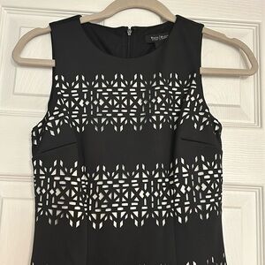 NWT laser cut geometric patern dress